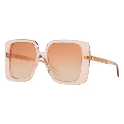 Gucci Woman Sunglass GG1314S - Frame color: Light Brown, Lens color: Brown