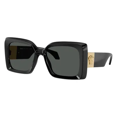 Versace Woman Sunglass VE4467U - Frame color: Black, Lens color: Dark Grey