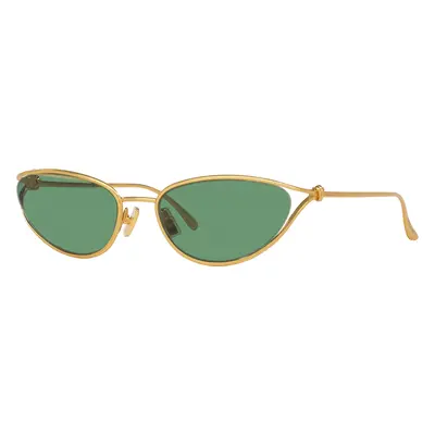 Bottega Veneta Woman Sunglass BV1330S - Frame color: Gold, Lens color: Green