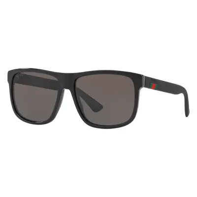 Gucci Man Sunglass GG0010S - Frame color: Black, Lens color: Grey