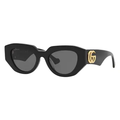 Gucci Woman Sunglass GG1421S - Frame color: Black, Lens color: Grey