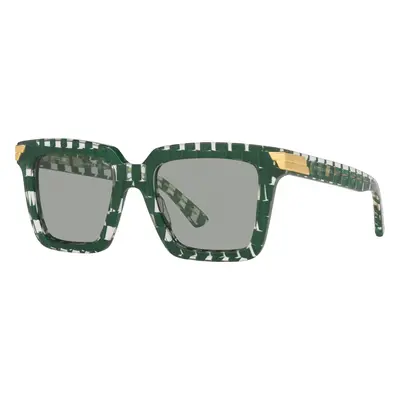 Bottega Veneta Woman Sunglass BV1005S - Frame color: Green, Lens color: Green