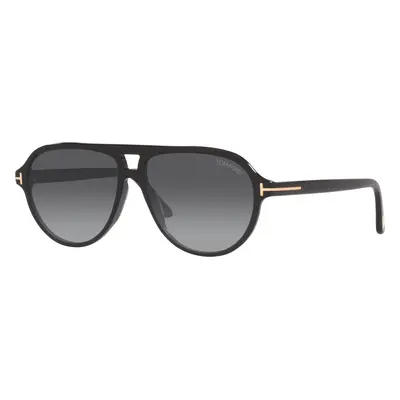 Tom Ford Man Sunglass FT0932 - Frame color: Black Shiny, Lens color: Grey Grad