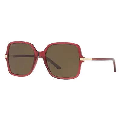 Gucci Woman Sunglass GG1449S - Frame color: Burgundy, Lens color: Brown