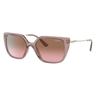 Vogue Eyewear Woman Sunglass VO5386S - Frame color: Transparent Brown, Lens color: Pink Gradien