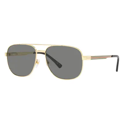 Gucci Man Sunglass GG1223S - Frame color: Gold, Lens color: Grey