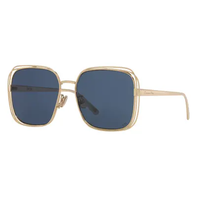 DIOR Woman Sunglass Fildior S1U Cd40151U - Frame color: Gold Shiny, Lens color: Blue