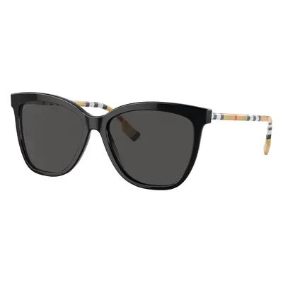 Burberry Woman Sunglass BE4308 Clare - Frame color: Black, Lens color: Dark Grey