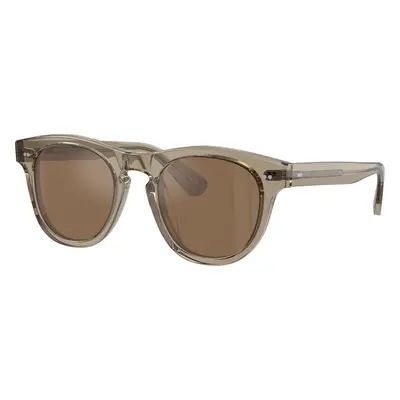 Oliver Peoples Unisex Sunglass OV5509SU Rorke - Frame color: Sencha, Lens color: Cognac Mirror