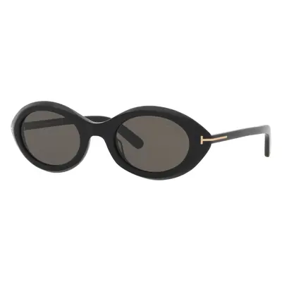 Tom Ford Woman Sunglass FT1186 - Frame color: Black Shiny, Lens color: Grey