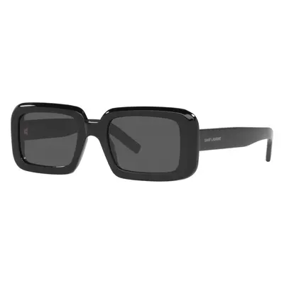 Saint Laurent Unisex Sunglass SL 534 - Frame color: Black, Lens color: Black