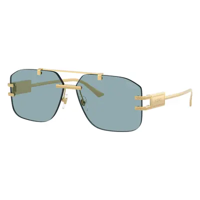 Versace Man Sunglass VE2275 - Frame color: Gold, Lens color: Blue