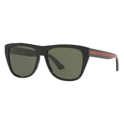 Gucci Unisex Sunglass GG0926S - Frame color: Black, Lens color: Green