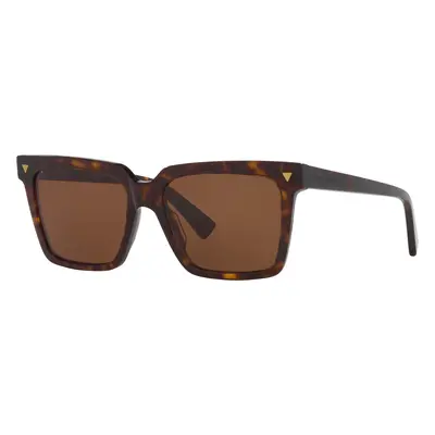 Bottega Veneta Woman Sunglass BV1254S - Frame color: Tortoise, Lens color: Brown