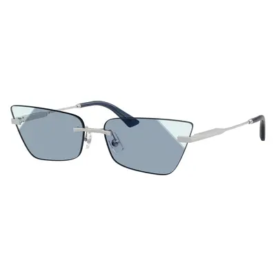 Jimmy Choo Woman Sunglass JC4012 - Frame color: Silver, Lens color: Azure Gradient Blue