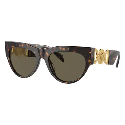 Versace Woman Sunglass VE4440U - Frame color: Havana, Lens color: Brown