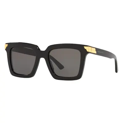 Bottega Veneta Woman Sunglass BV1005S - Frame color: Black Shiny, Lens color: Grey