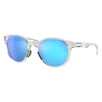 Oakley Woman Sunglass OO9474 Spindrift - Frame color: Matte Clear, Lens color: Prizm Sapphire