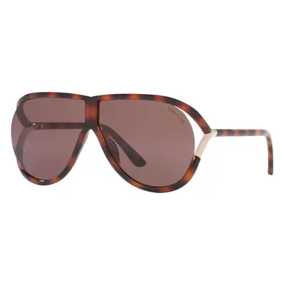 Tom Ford Unisex Sunglass FT1197 - Frame color: Tortoise Blonde, Lens color: Brown