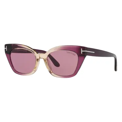 Tom Ford Woman Sunglass Juliette - Frame color: Purple Light, Lens color: Purple