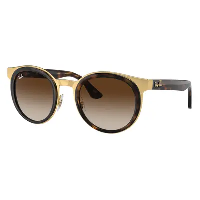 Ray-Ban Unisex Sunglass RB3710 Bonnie - Frame color: Havana On Gold, Lens color: Brown