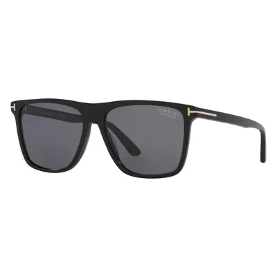 Tom Ford Man Sunglass Fletcher - Frame color: Black Shiny, Lens color: Grey