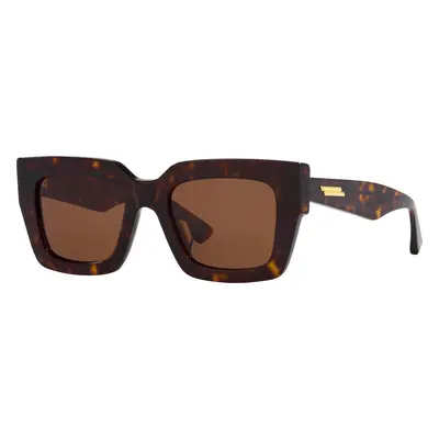 Bottega Veneta Woman Sunglass BV1212S - Frame color: Tortoise, Lens color: Brown