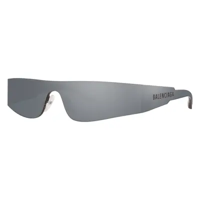 Balenciaga Unisex Sunglass BB0041S - Frame color: Silver, Lens color: Silver