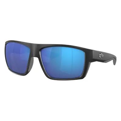 Costa Man Sunglass 6S9045 Bloke - Frame color: Matte Black, Lens color: Blue Mirror