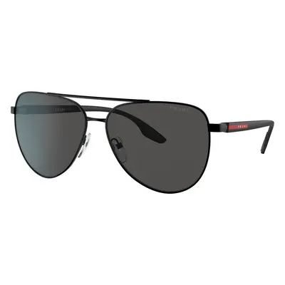 Prada Linea Rossa Man Sunglass PS 52WS - Frame color: Matte Black, Lens color: Dark Grey