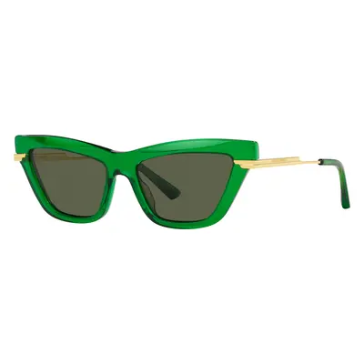 Bottega Veneta Woman Sunglass BV1241S - Frame color: Green, Lens color: Green