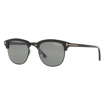 Tom Ford Man Sunglass HENRY - Frame color: Black Shiny, Lens color: Grey Polarized