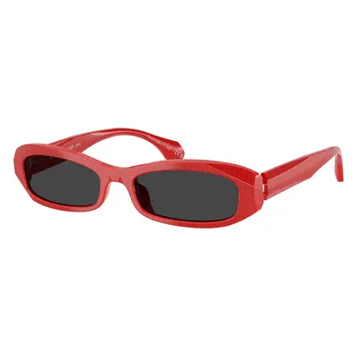 Alain Mikli Woman Sunglass A05512 - Frame color: New Pointillee Rouge, Lens color: Polar Black