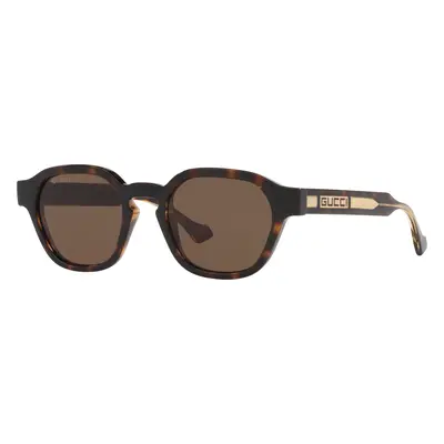 Gucci Man Sunglass GG1730S - Frame color: Tortoise, Lens color: Brown