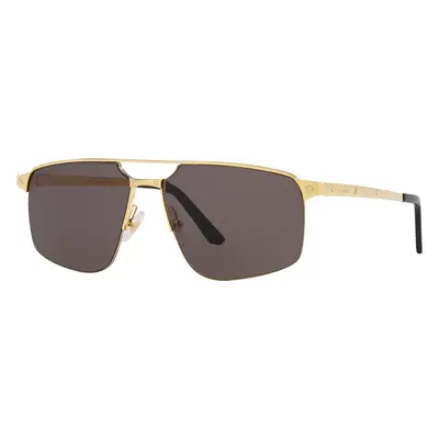 Cartier Man Sunglass CT0385S-001 - Frame color: Gold, Lens color: Grey