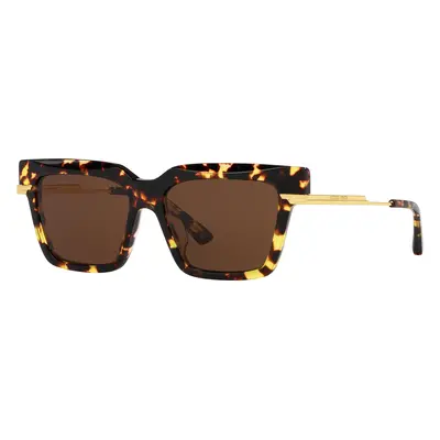 Bottega Veneta Woman Sunglass BV1242S - Frame color: Tortoise, Lens color: Brown