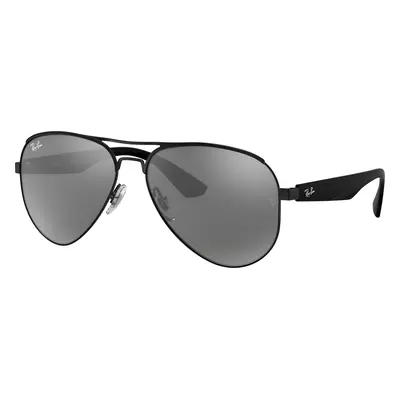 Ray-Ban Man Sunglass RB3523 - Frame color: Black, Lens color: Grey Mirror Silver