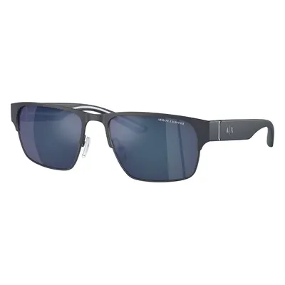 Armani Exchange Man Sunglass AX2046S - Frame color: Matte Blue, Lens color: Blue Mirror Blue