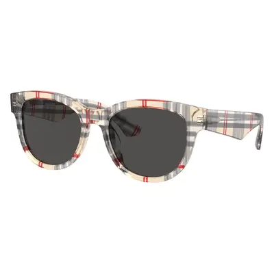 Burberry Woman Sunglass BE4432U - Frame color: Vintage Check, Lens color: Dark Grey