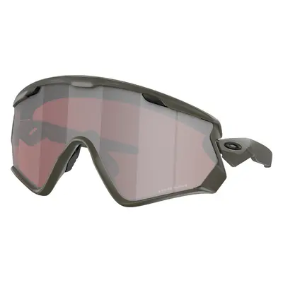 Oakley Man Sunglass OO9418 Wind Jacket® 2.0 - Frame color: Matte Olive, Lens color: Prizm Snow 