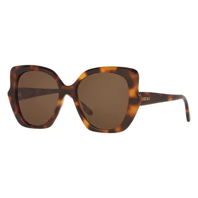 Loewe Woman Sunglass Thin LW40133I - Frame color: Tortoise, Lens color: Brown