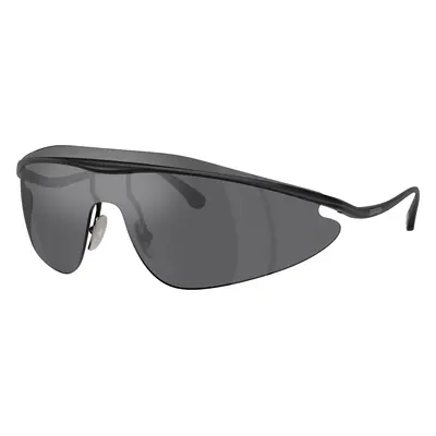 Ferrari Unisex Sunglass FH1015 - Frame color: Matte Black, Lens color: Mirror Silver