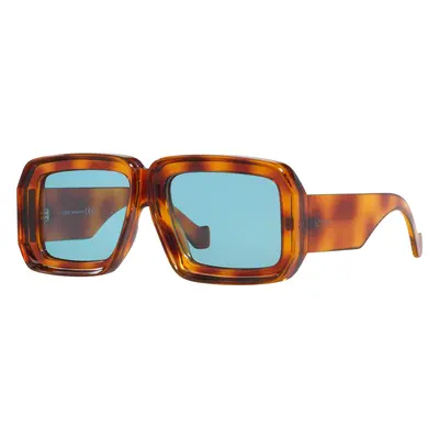 Loewe Unisex Sunglass Paulas Ibiza LW40064U - Frame color: Tortoise, Lens color: Blue