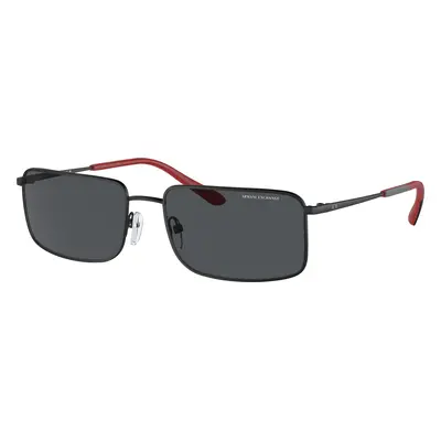 Armani Exchange Man Sunglass AX2044S - Frame color: Matte Black, Lens color: Dark Grey