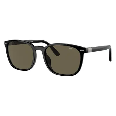 Polo Ralph Lauren Man Sunglass PH4208U - Frame color: Shiny Black, Lens color: Brown