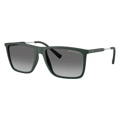 Armani Exchange Man Sunglass AX4160S - Frame color: Matte Dark Green, Lens color: Gradient Grey