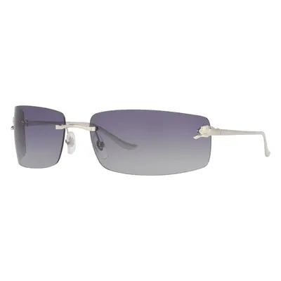 Cartier Unisex Sunglass CT0503S - Frame color: Silver, Lens color: Grey