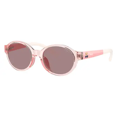 Polo Ralph Lauren Unisex Sunglass PP9510U - Frame color: Shiny Transparent Pink, Lens color: Br