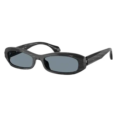 Alain Mikli Woman Sunglass A05512 - Frame color: Black Rhombus, Lens color: Polar Blue