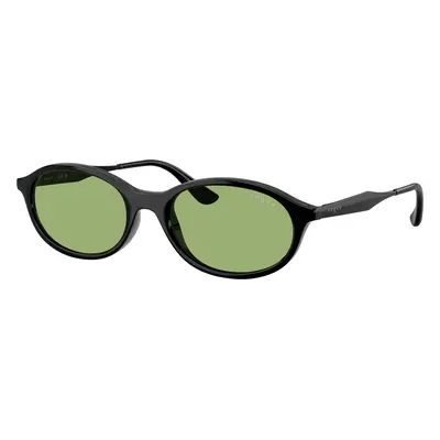 Vogue Eyewear Woman Sunglass VO5625S - Frame color: Black, Lens color: Green